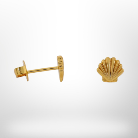 Boucles d'oreille puces Doré NAFNAF