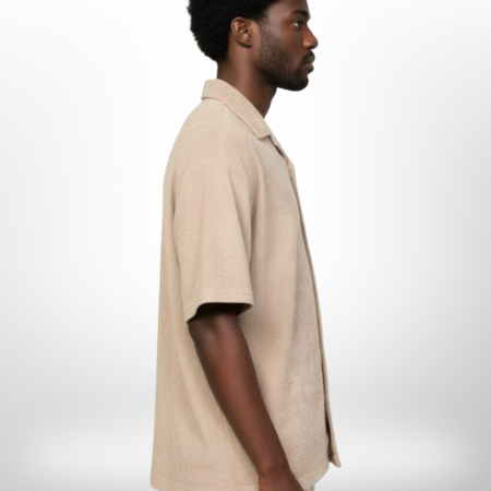 Alternative view of Chemise Beige PULL & BEAR