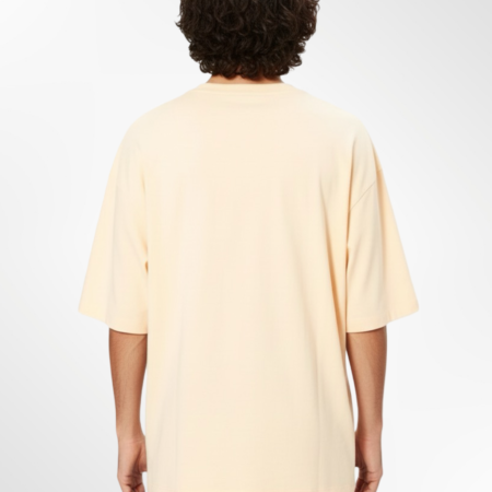 Alternative view of T-shirt Homme Jaune BERSHKA