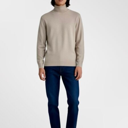 Alternative view of Pull Beige Homme SPRINGFIELD