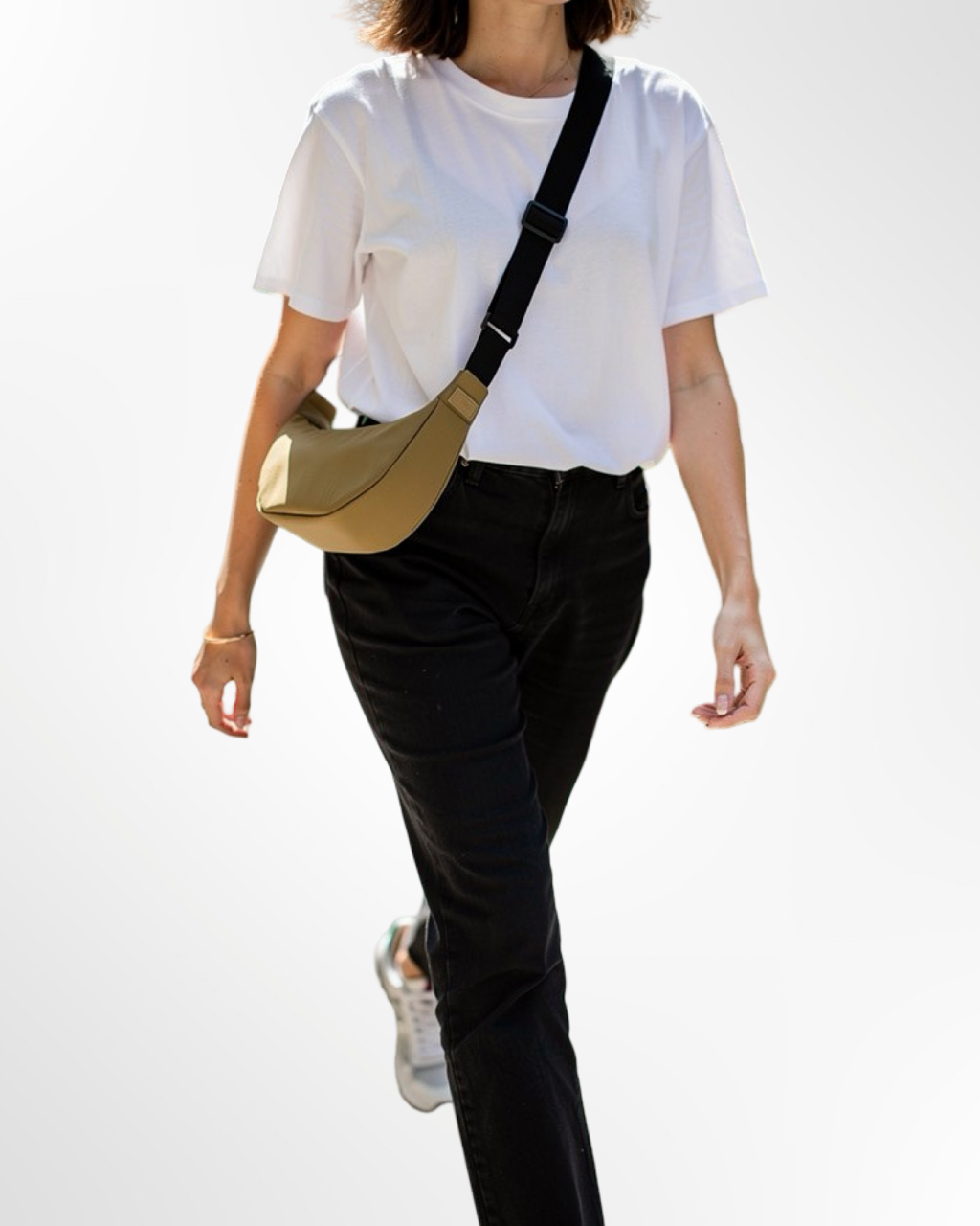 Sac bandoulière Beige PULL & BEAR – Image 5