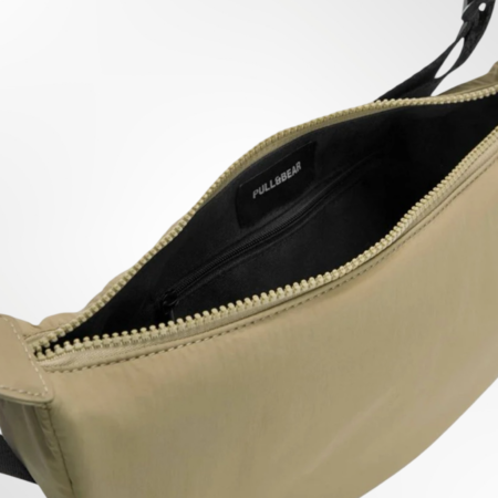 Sac bandoulière Beige PULL & BEAR