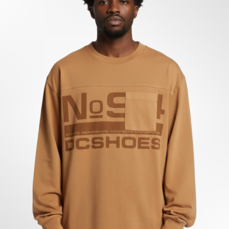 T-shirt marron DC SHOES