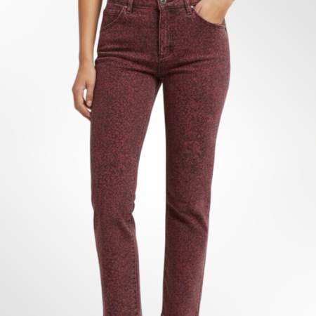 Alternative view of Jeans GUESS bordeaux noir