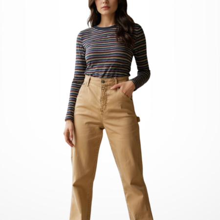 Alternative view of Jean Regular Beige GUESS