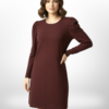 Robe droite Bordeaux OVS