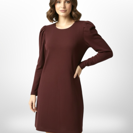 Robe droite Bordeaux OVS