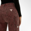 Jeans GUESS bordeaux noir