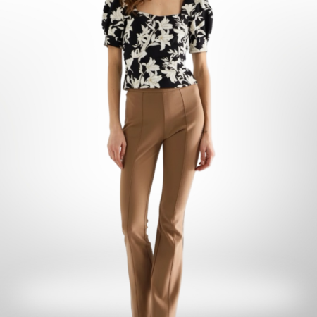 Alternative view of Top GUESS Noir et Écru