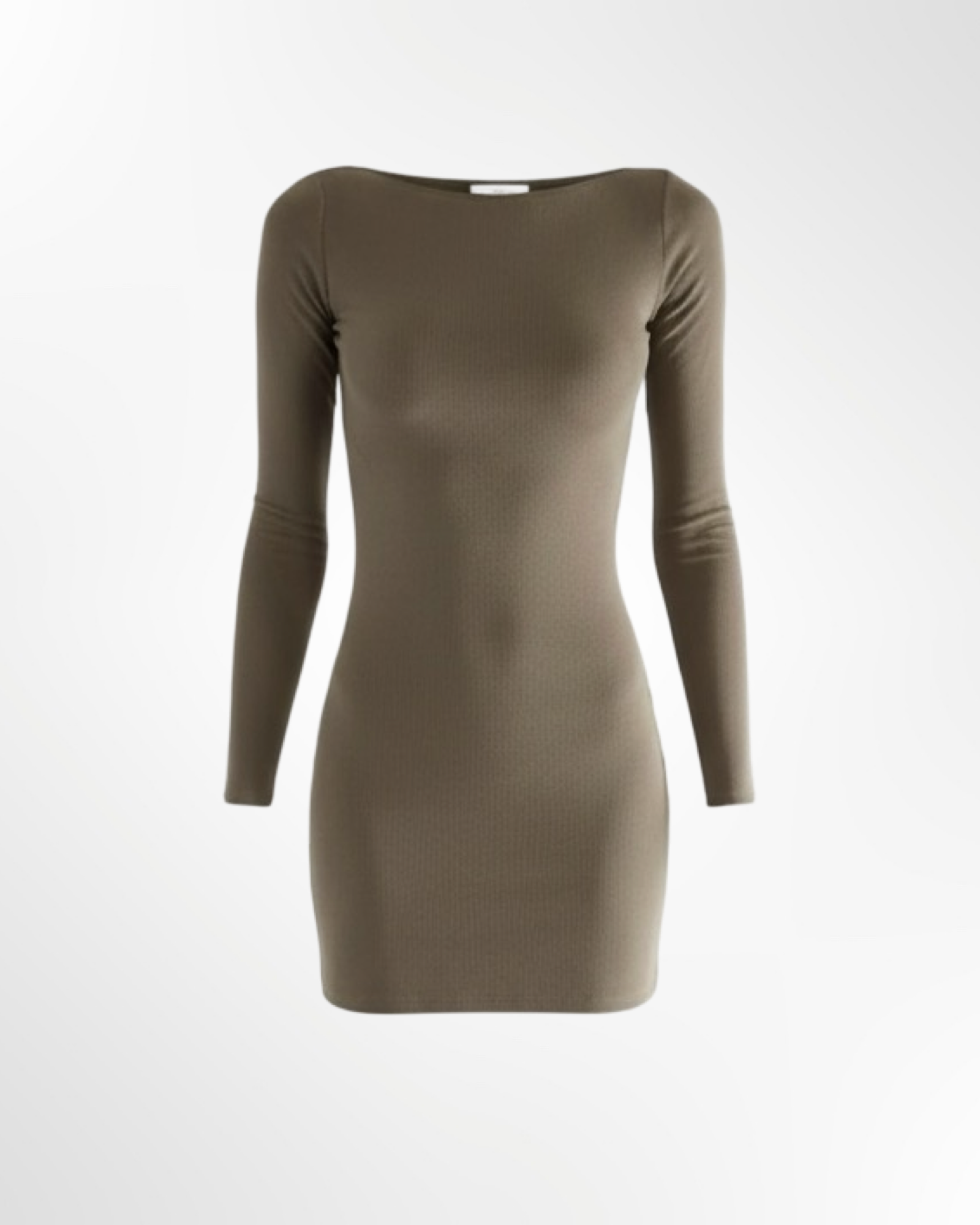 Robe Fourreau KAKI BERSHKA – Image 4