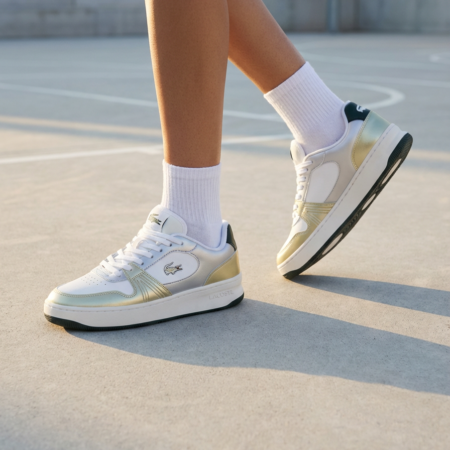 Alternative view of Baskets en cuir L001 LACOSTE