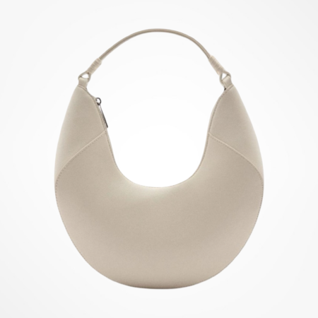 Alternative view of Sac Similicuir Blanc cassé MANGO