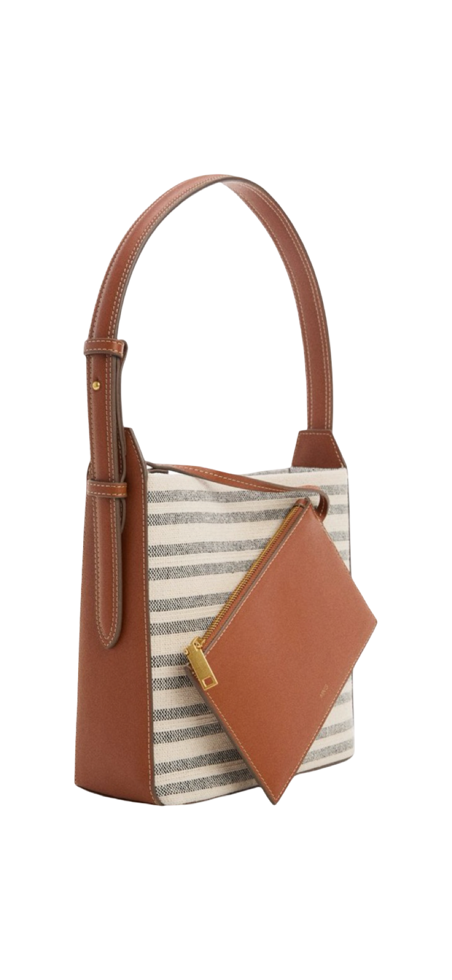 Sac cabas Beige MANGO