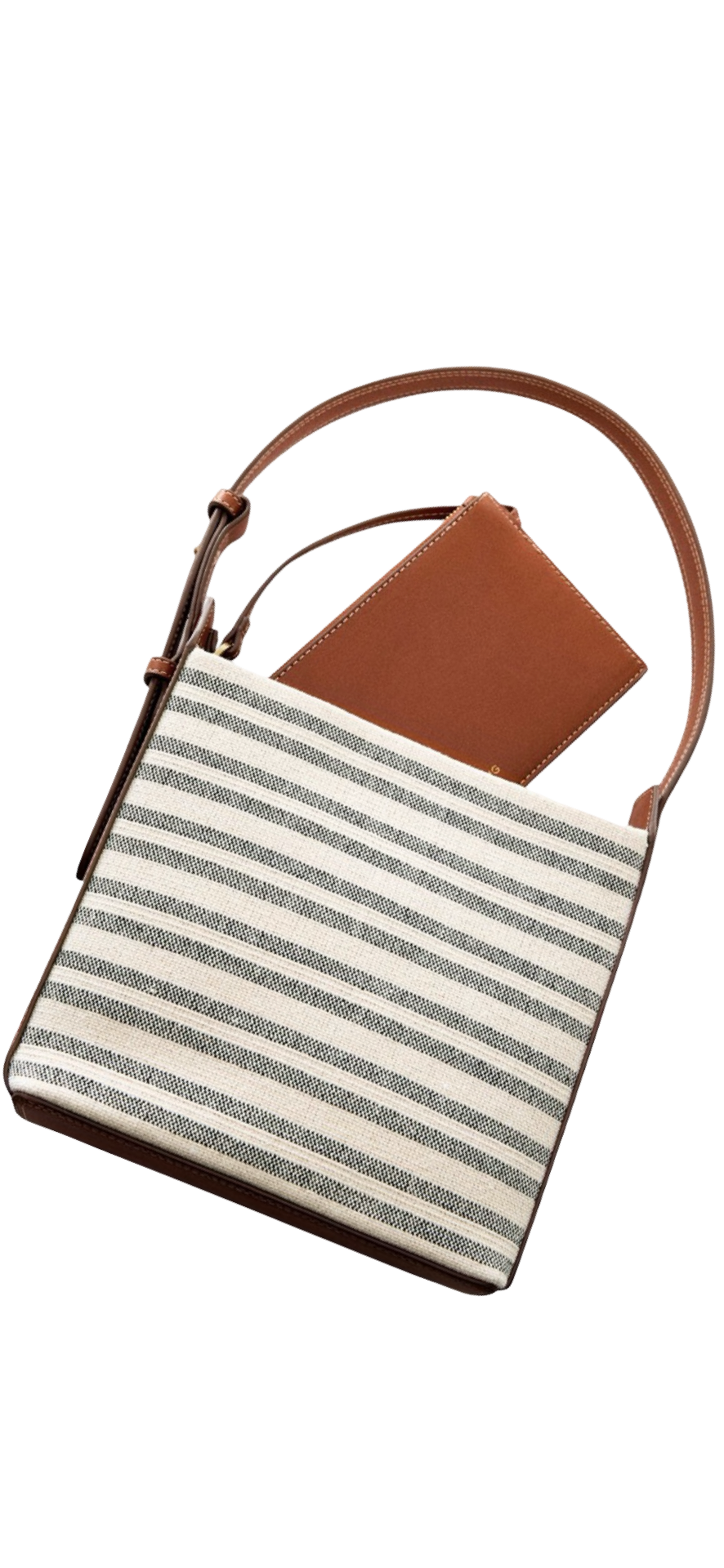 Sac cabas Beige MANGO – Image 3