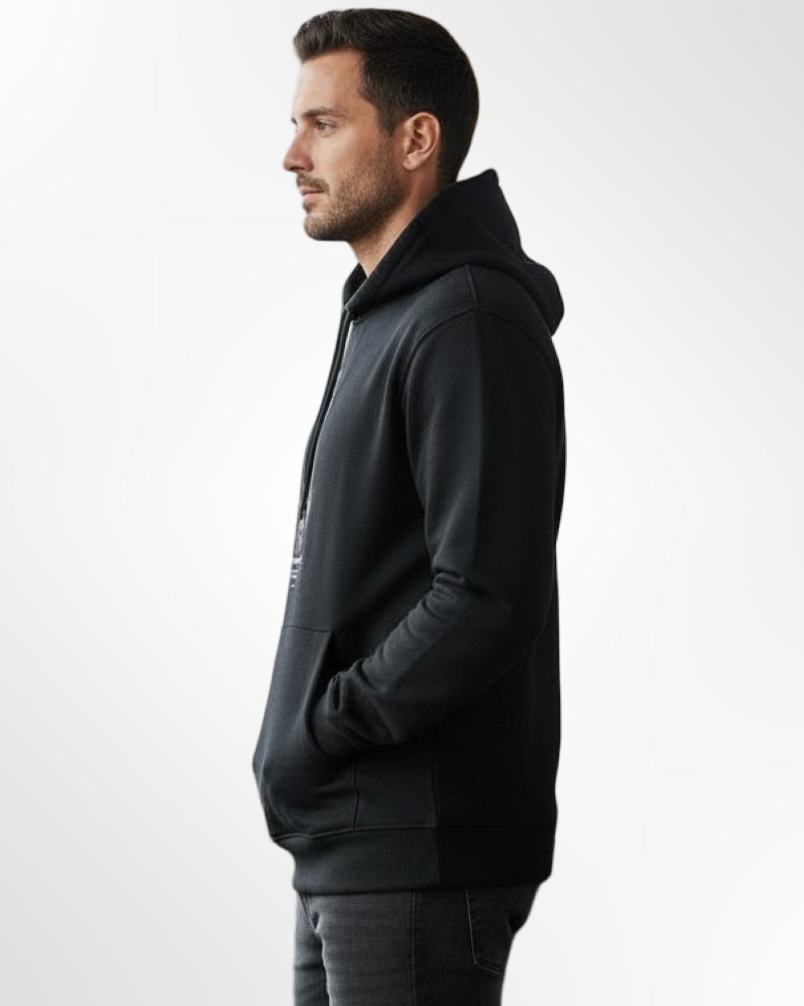 Sweat à capuche Noir Homme JACK&JONES – Image 3