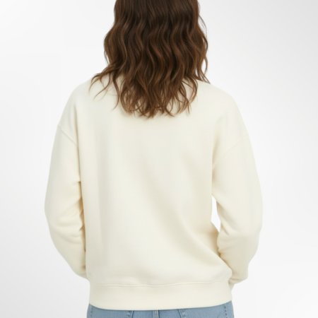 Alternative view of Sweat Polaire VANS Blanc