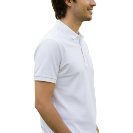 Alternative view of Polo Blanc Classic OYSHO