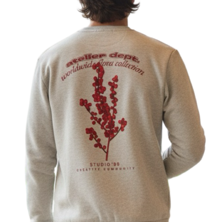 Alternative view of Sweat Blanc Chiné JACK&JONES